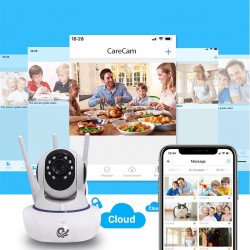 Camera Quan Sát ip CareCam Pro CC1021 Xoay trong nhà thumb