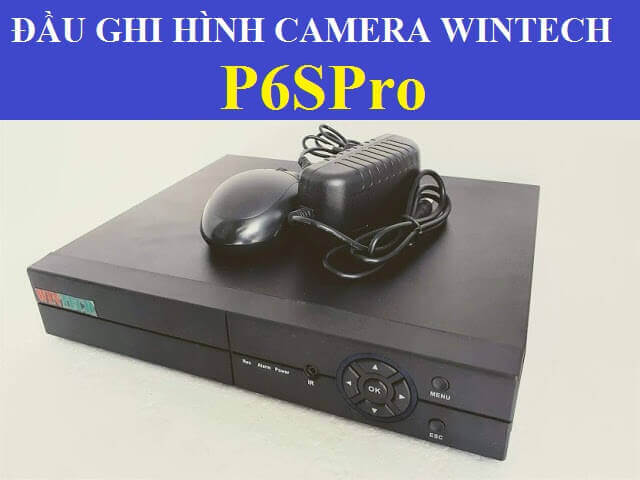 Đầu ghi hình 8 Kênh WTD-8 P6SPRO