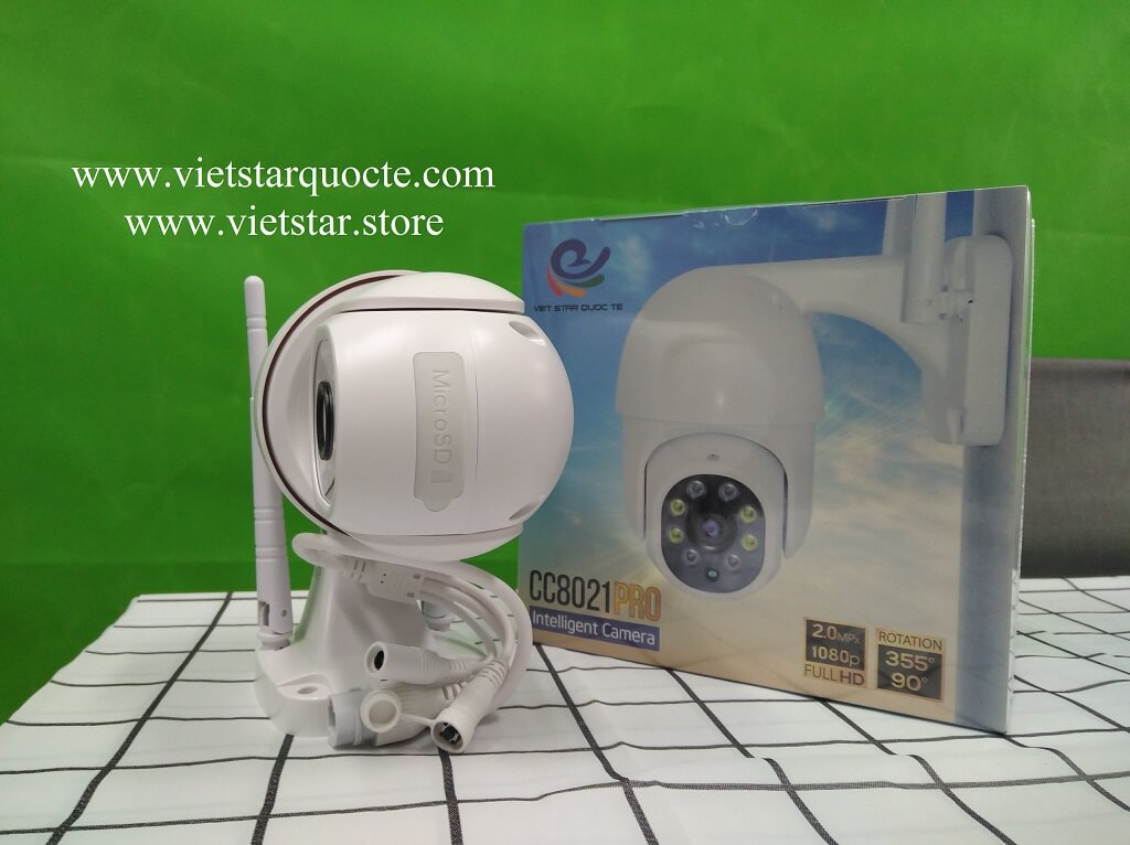 Camera WIFI Carecam Ngoài Trời CC8021 Pro
